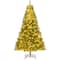 Costway 7ft. Artificial Christmas Tree, Warm White LED Lights